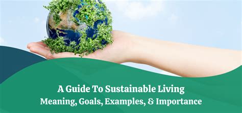 Living Sustainably: The Environmental Advantages