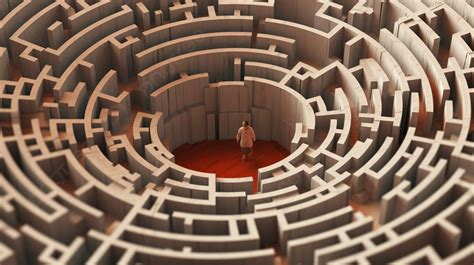 Lost in a Maze: A Reflection of Confusion and Anxiety