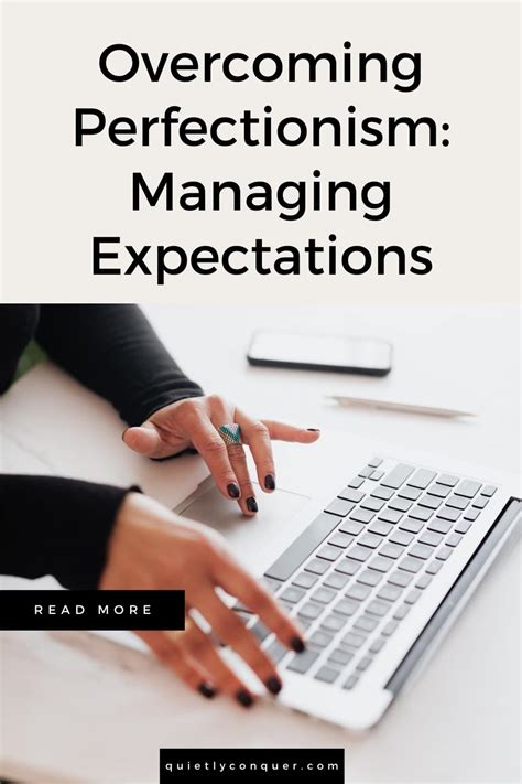 Managing Expectations: Conquering Perfectionism in Academics