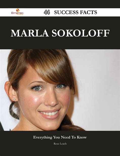 Marla Sokoloff's Journey to Success