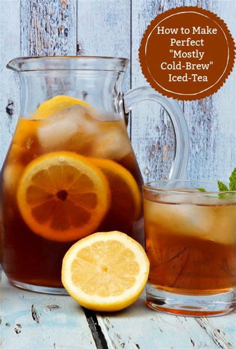 Mastering the Art of Brewing the Perfect Pitcher of Chilled Tea