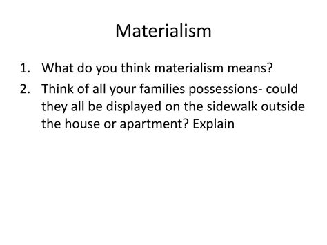 Materialism as a Stress Amplifier: How the Accumulation of Possessions Adds to Anxiety