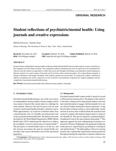 Mental Health Reflection: The Connection between Dreaming of Psychiatric Facilities and Personal Well-being