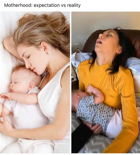 Motherhood Expectations vs Reality