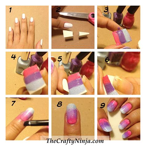 Nail Polish DIY: Step-by-Step Guide to Creating Gradient Nail Art