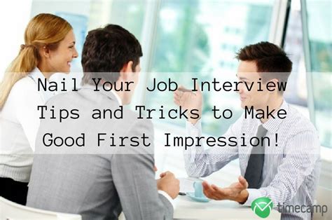 Nailing the Interview: Tips and Tricks for Standing Out from the Competition