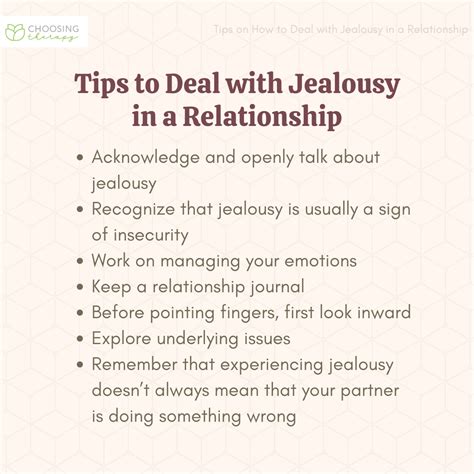 Navigating Complex Emotions: Dealing with Jealousy and Betrayal