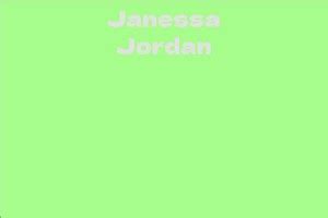 Net Worth of Janessa Jordan