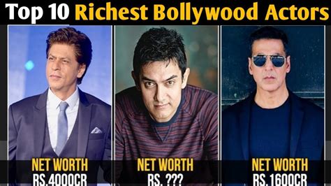 Net worth of the Bollywood actor