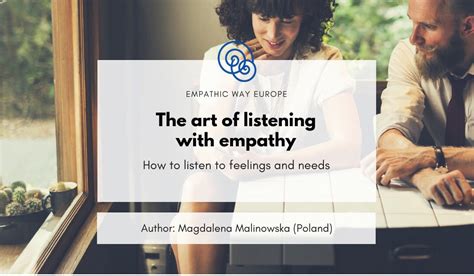 Nurturing Empathy and the Art of Listening