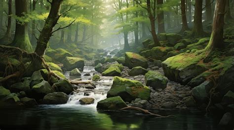 Nurturing Your Mind and Body: Recharge in the Serenity of the Babbling Brook