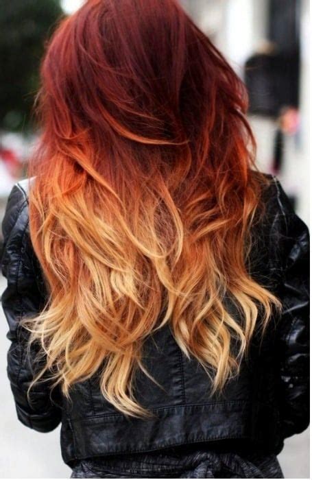 Ombre Red: Transition from Light to Dark for a Striking and Dramatic Effect