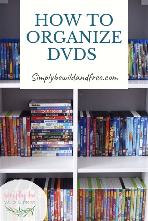 Organizing Your DVD Collection: Creative and Practical Ideas