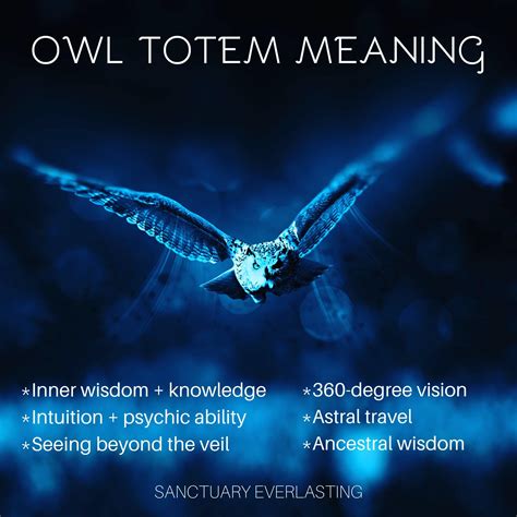 Owls as Spiritual Messengers