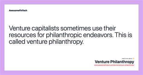 Philanthropic Ventures and Benevolent Endeavors