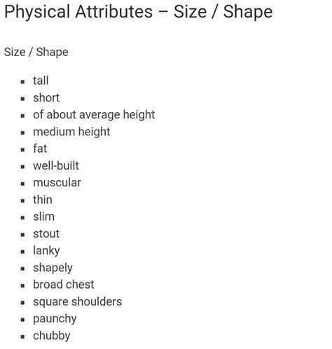 Physical Attributes of the Fascinating Jessica