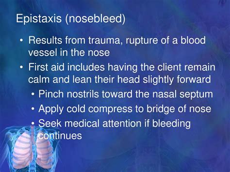 Physical Factors: Medical Conditions and their Connection to Epistaxis in Dreams