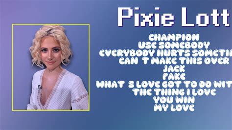 Pixie Lott's Journey in Music