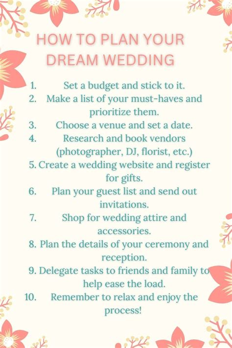 Planning Your Dream Wedding: Where to Begin and What to Consider