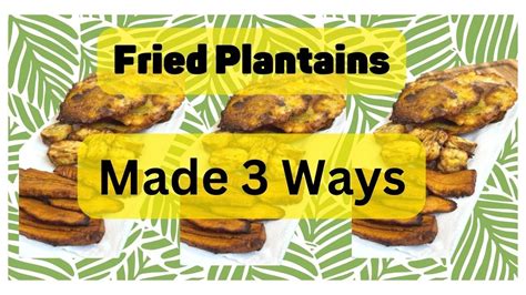 Plantain Perfection: Tips for Selecting the Ripest Fruit