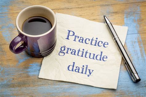 Practicing Gratitude and Appreciation Daily