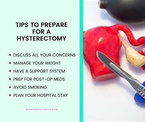 Preparation for Hysterectomy: What to Expect