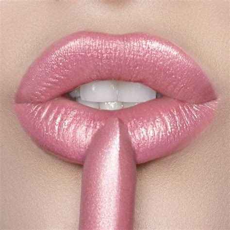 Preparing Your Lips for the Application of Shimmering Lipstick