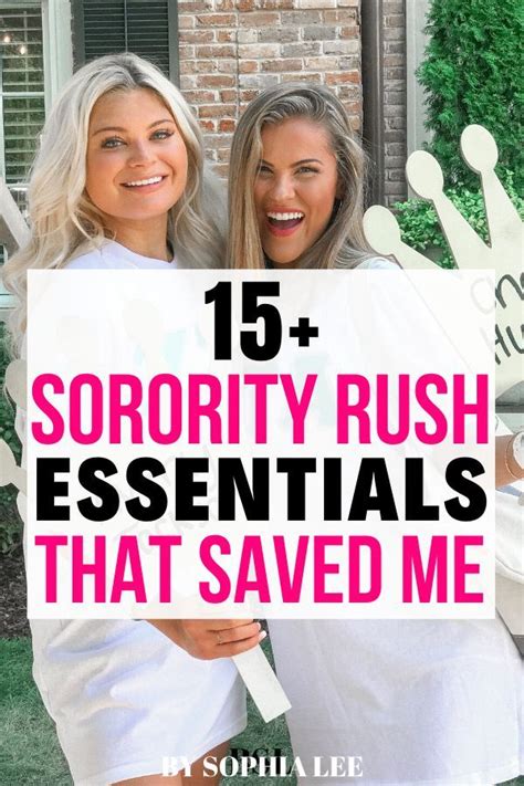 Preparing for Sorority Membership: Essential Advice for College Freshmen