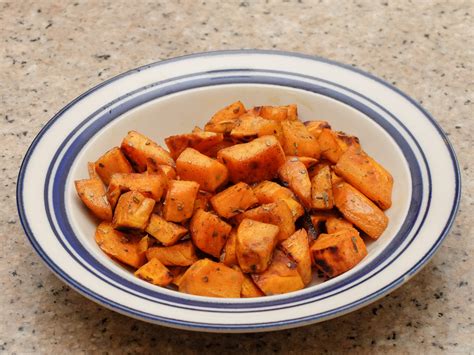 Preparing the Yam for Cooking