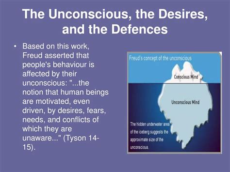 Psychological Explanations: Unconscious Desires and Conflicts