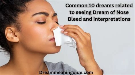 Psychological Interpretations of Dreaming about Blemishes on the Nasal Region