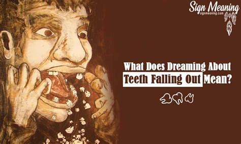 Psychological Perspectives on Dreaming About Losing a Molar Tooth