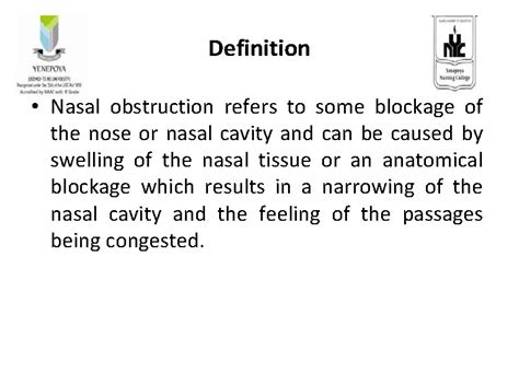 Psychological Perspectives on Dreaming About an Obstruction in the Nasal Cavity