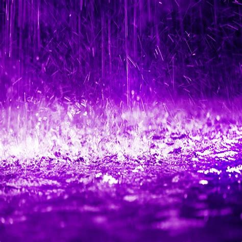 Purple Rain in Art and Literature: Depictions and Interpretations