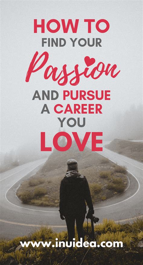 Pursuing Your Passion: Discovering a Career You Adore