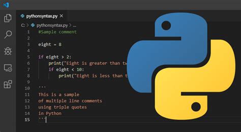 Python Syntax Simplified: An Introductory Guide for Newcomers to Writing Python Code