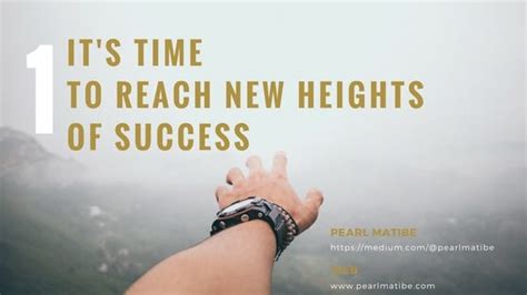 Reaching New Heights: The Measure of Success