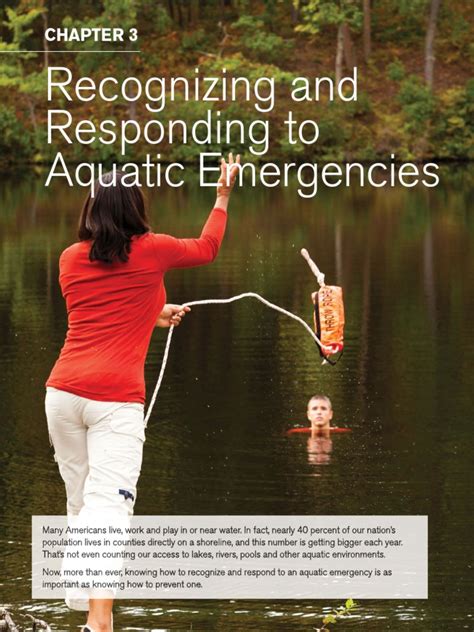 Recognizing and Responding to Various Types of Aquatic Emergencies