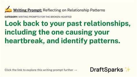 Reflecting on Repetitive Patterns in Relationships