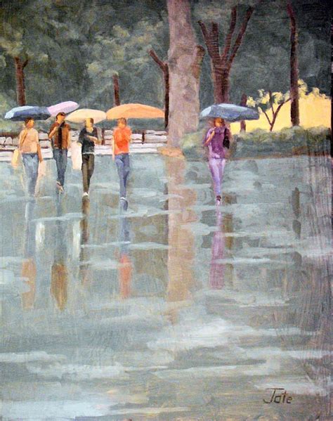 Reflecting on the Symbolism Behind Strolling in the Pouring Rain