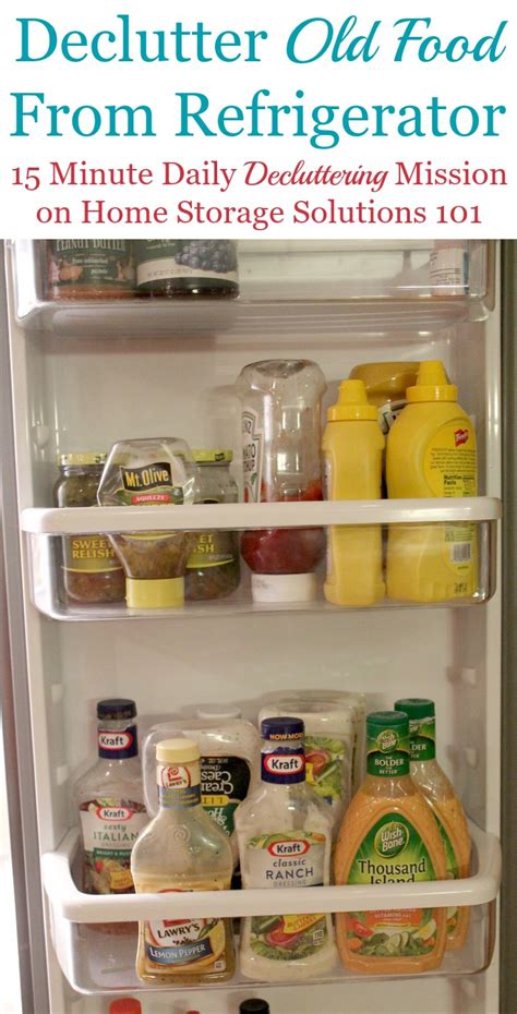 Regularly Dispose of Expired Items to Maintain a Fresh and Orderly Refrigerator