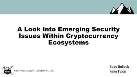 Regulatory Measures and Ensuring Security within the Cryptocurrency Ecosystem