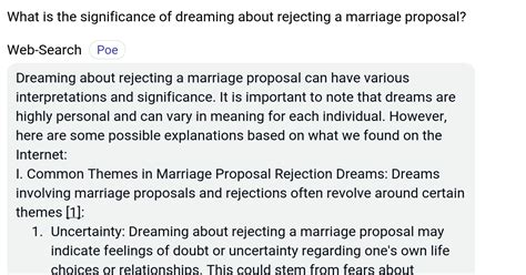 Relationship Reflection: Exploring the Significance of Dreaming about an Unaccepted Proposal