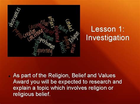 Religious Beliefs and Values of the Enigmatic Figure