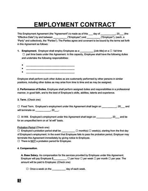 Researching Industry Standards for Employment Agreements