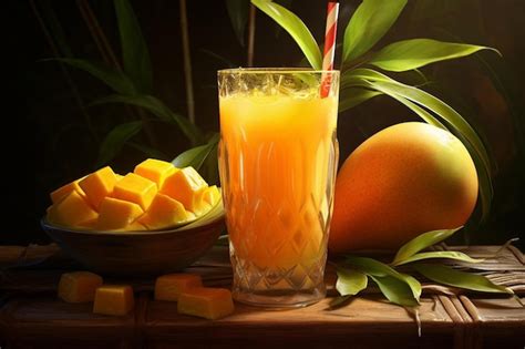 Revealing the Exotic Delight of Verdant Mangoes