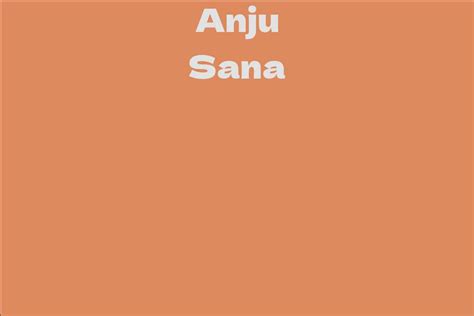 Revealing the Years Lived by Sana Anju