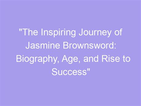 Rise to Fame: Jasmine's Journey to Success