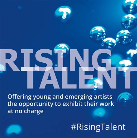 Rising Talent: An Emerging Sensation