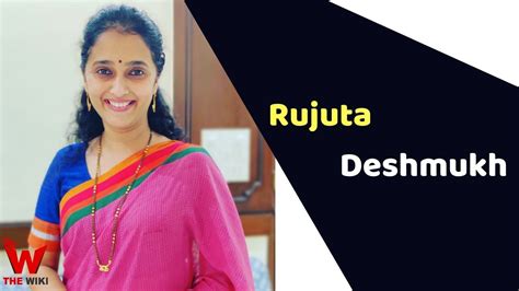 Rujuta Deshmukh Bio